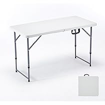 Amazon.co.jp: BOOSDEN 折りたたみテーブル 122x60x53/73/88cm 三段階 Amazon.co.jp: BOOSDEN 折りたたみテーブル 122x60x53/73/88cm 三段階